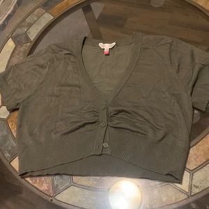 Green croptop/sweater NOBO